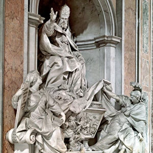 Marble monument of Pope Gregory XIII, 1715-1723 (sculpture)
