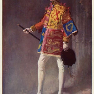 March Pursuivant of Arms (colour litho)