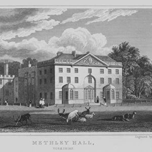 Methley Hall, Yorkshire (engraving)