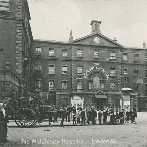 The Middlesex Hospital, London, 1910 (photo)