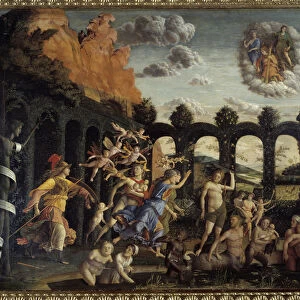Minerve chasing Vices from the Vertu Garden Painting by Andrea Mantegna (1431-1506