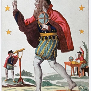 Nostradamus. 19th century (image by Epinal)