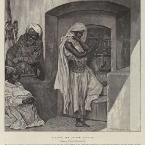 Outside the Prison, Tangier (engraving)