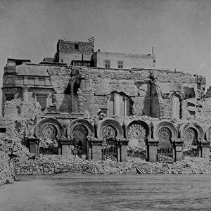 Palace Zizinia, 1882 (b / w photo)