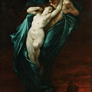 Paolo and Francesca da Rimini, 1863 (oil on canvas)