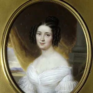 Portrait of the Duchess M. Femme, 19th century (oil on canvas)