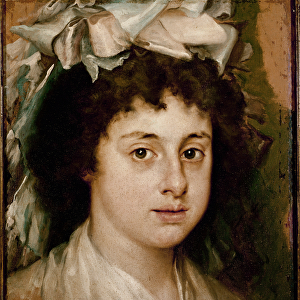 Portrait of Feliciana, at the age of 13 (oil on canvas, c. 1787)