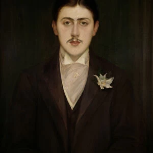 Portrait of Marcel Proust (1871-1922) 1892 (oil on canvas)