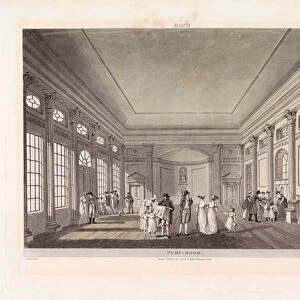 The Pump Room, Bath, 19th century