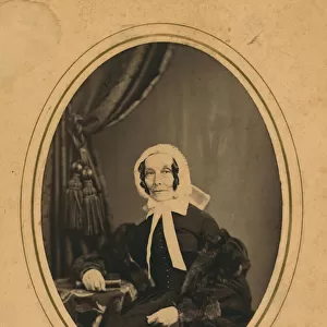 Rebecca Gratz, c. 1860 (b / w photo)