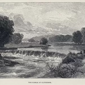 The Ribble at Clitheroe (engraving)