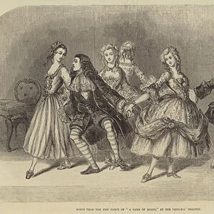 Scene from the New Farce of "A Game of Romps, "at the Princess Theatre (engraving)