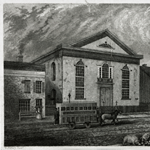 St. Philips Church, 309 Mulberry (engraving)