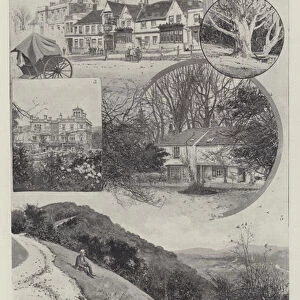 The Suggested Enclosure of Box Hill (litho)