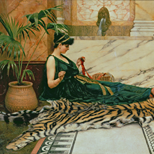 The Tiger Skin, c. 1895 (oil on canvas)