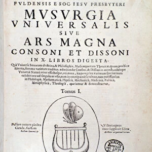 Title page of Musurgia (1650)