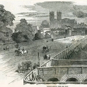 Victoria Street from the West (engraving)