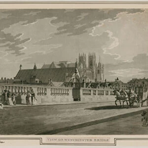 View of Westminster Bridge (engraving)
