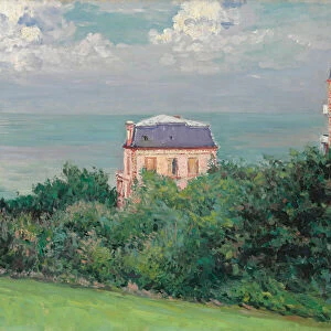Villas at Villers-sur-Mer, 1880 (oil on canvas)