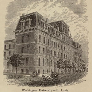 Washington University, St Louis (engraving)
