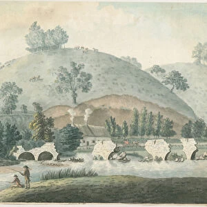 Wolseley Bridge: water colour painting, nd [1796-1839] (painting)