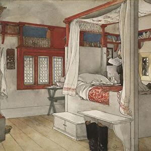 Carl Larsson Daddys Room Home 26 watercolors
