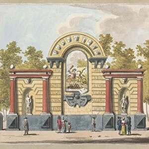 Destruction of the Aristocracy, decoration on the Western Market, 1795, A. Verkerk
