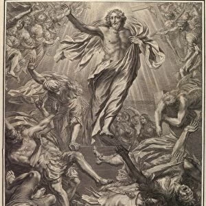 Drawings Prints, Print, Resurrection, Passion Christ, plate 24, Artist, Gregoire Huret