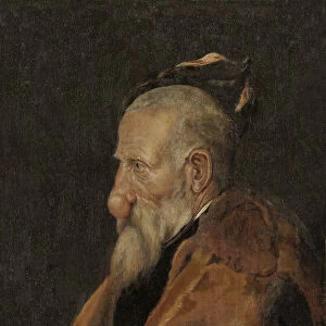 Erik Sparre Old man growth nose painting 1709