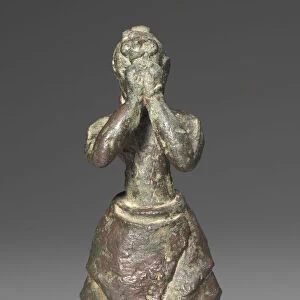 Female Worshiper 1600-1500 BC Crete Minoan Middle Minoan III