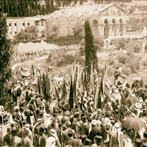 Nebi Musa Pass up Gethsemane 1936 Jerusalem Middle East