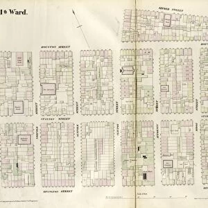 Plate 40: Map bounded by Houston Street, Avenue B, Second Street, Pitt Street, Houston