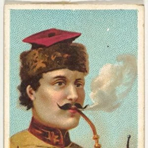 Pole World Smokers series N33 Allen & Ginter Cigarettes