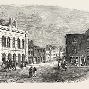 The Town of Wellington, Somerset, Uk, 1853