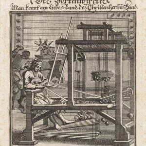 Weaver, Caspar Luyken, Anonymous, 1711