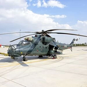 Azerbaijan Air Force Mi-35 helicopter