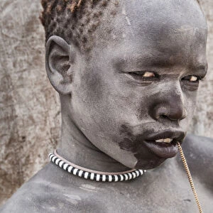 Mundari tribe boy - South Sudan