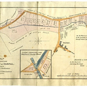 A map of the lands near Attercliffe and Darnall, [?1820s]
