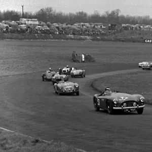 A. C. Ace, F. Warnwell, Brands Hatch sports car racing Boxing Day meeting 1957. Creator: Unknown