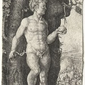 Adam, 1526. Creator: Jacob Binck (German, 1500-1569)