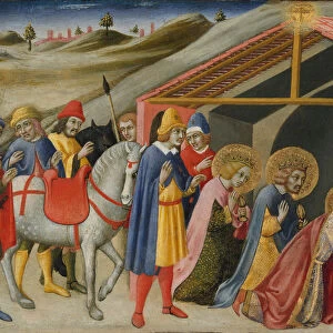 The Adoration of the Magi, ca. 1470. Creator: Sano di Pietro