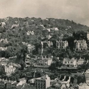 Aerial view of Torquay, 1939
