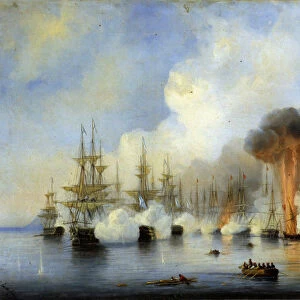 The Battle of Sinop on 30 November 1853, 1860