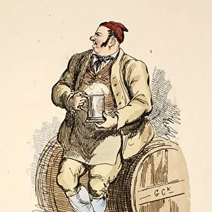 Brewers Drayman from The Gentlemans Pocket Magazine, 1827