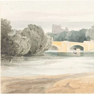 Bridge at Knaresborough, c. 1802 / 1804. Creator: James Bulwer