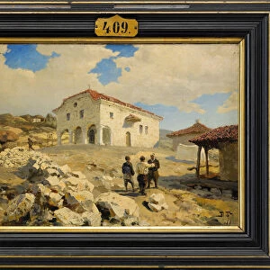A Church in the Balkans, 1877. Artist: Polenov, Vasili Dmitrievich (1844-1927)