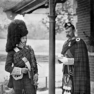 The Colonel of the 1st Battalion Argyll and Sutherland Highlanders, 1896. Artist: Gregory & Co