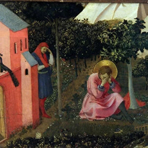 The Conversion of Saint Augustine, ca 1430-1435. Creator: Angelico, Fra Giovanni