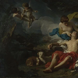 Diana and Endymion, c. 1740. Artist: Subleyras, Pierre (1699-1749)