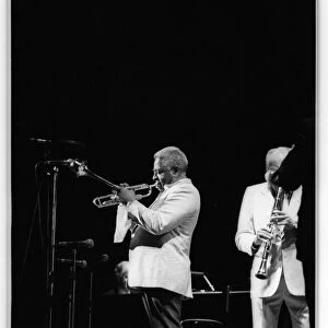 Dizzy Gillespie, Capital Jazz, Royal Festival Hall, London, 1985. Artist: Brian O Connor